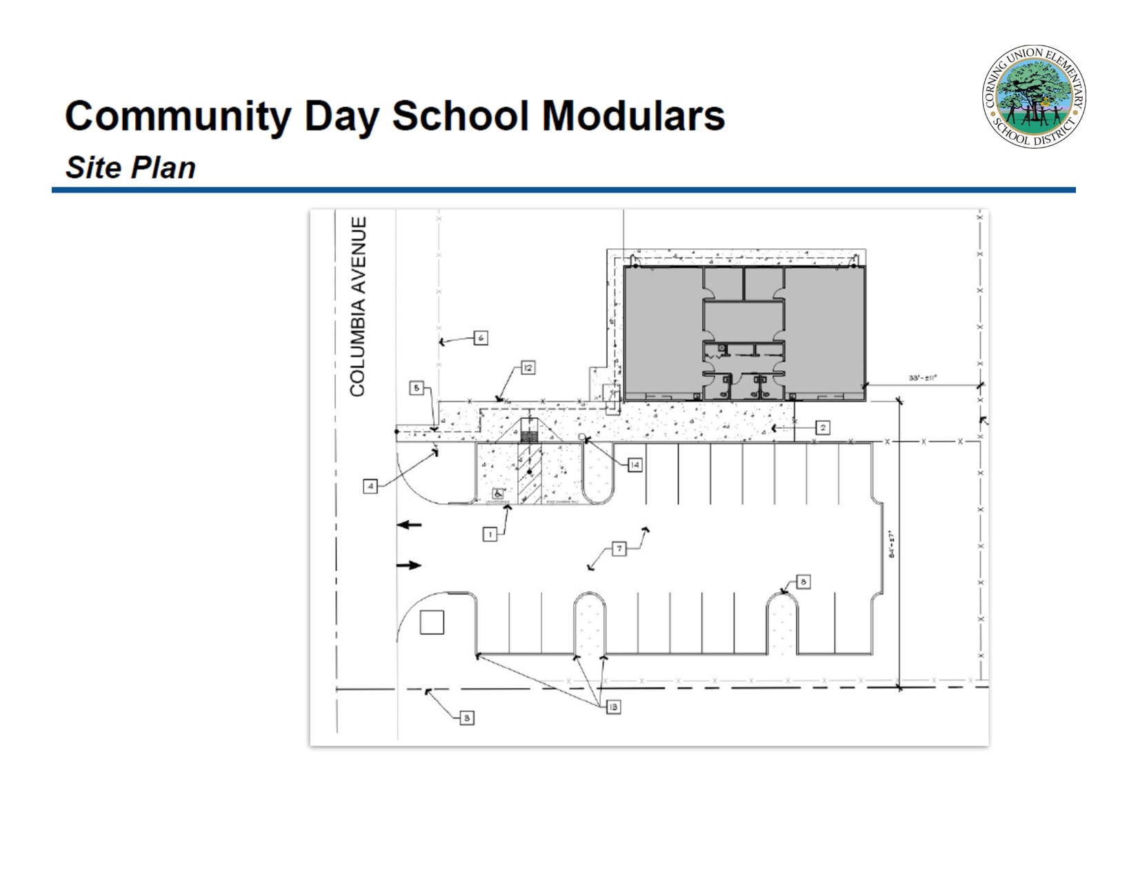 Community Day School site Plan