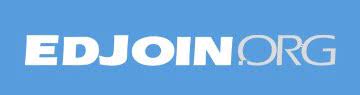 Edjoin Logo with Blue Background